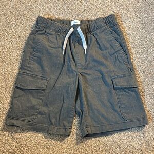 Size 10/12 EUC - Old Navy Boys Gray Cargo Shorts
